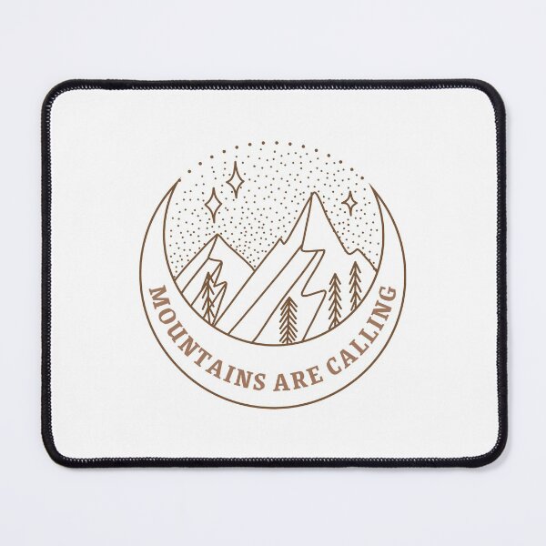 Item preview, Mountains are calling designed and sold by Daleen Cowgar.
