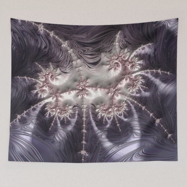 Item preview, Mauve and Pink Fractal Nine designed and sold by Elisabeth Lucas.