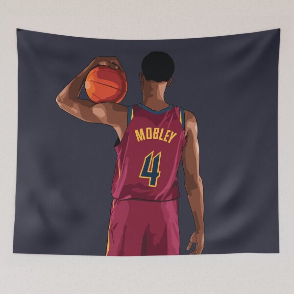 Item preview, Evan Mobley Vector Back  Qiangy designed and sold by qiangdade.