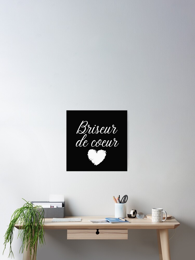 Thumbnail 2 of 3, Poster, Heart Breaker designed and sold by Smileycreation.