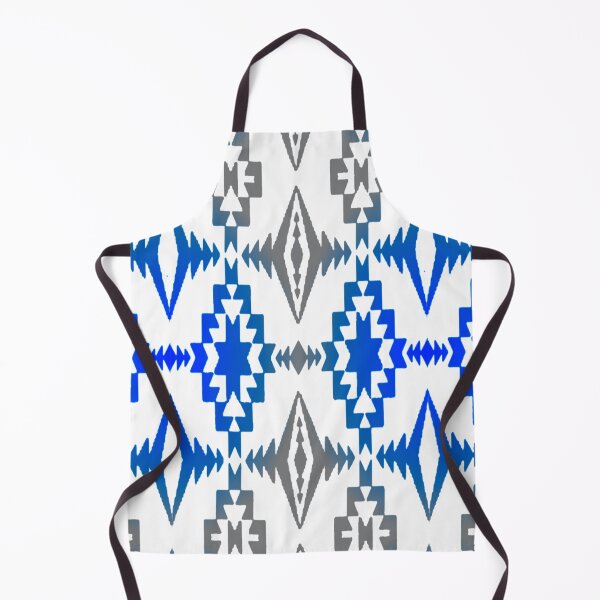 Item preview, Blue / Grey / White Gradient Native Print designed and sold by JMWCD.