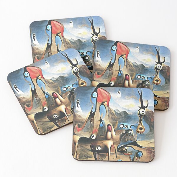 Item preview, Lipstick Rocketship, surreal scene designed and sold by VanKlin.