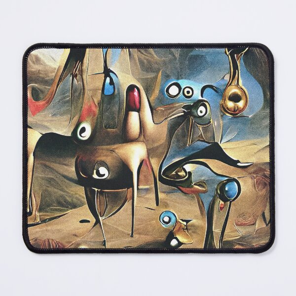 Item preview, Lipstick Rocketship, surreal scene designed and sold by VanKlin.
