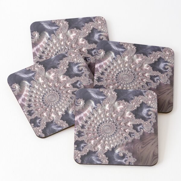 Item preview, Mauve and Pink Fractal Fourteen designed and sold by Elisabeth Lucas.