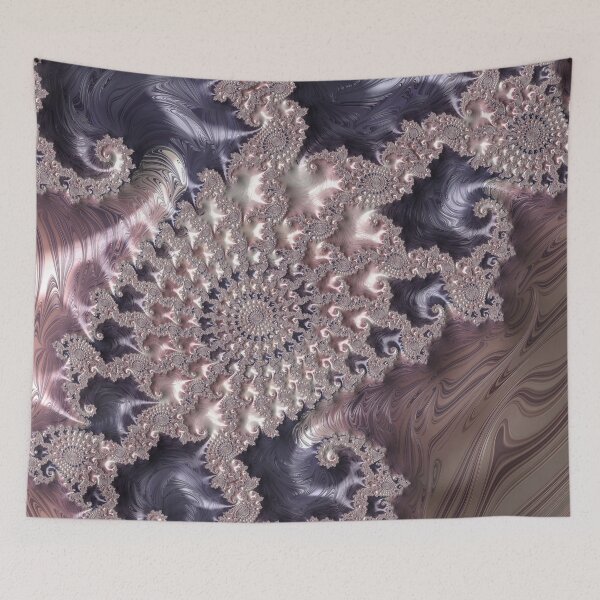 Item preview, Mauve and Pink Fractal Fourteen designed and sold by Elisabeth Lucas.