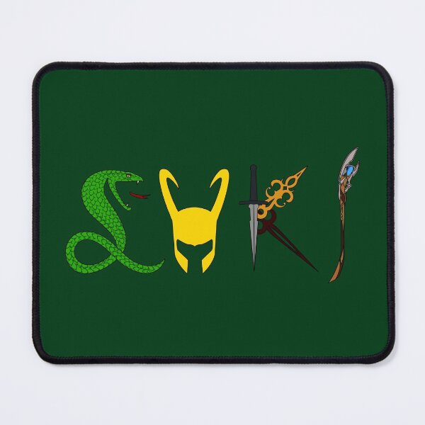 Item preview, Loki - God of Mischief  designed and sold by Noodly Doodles.