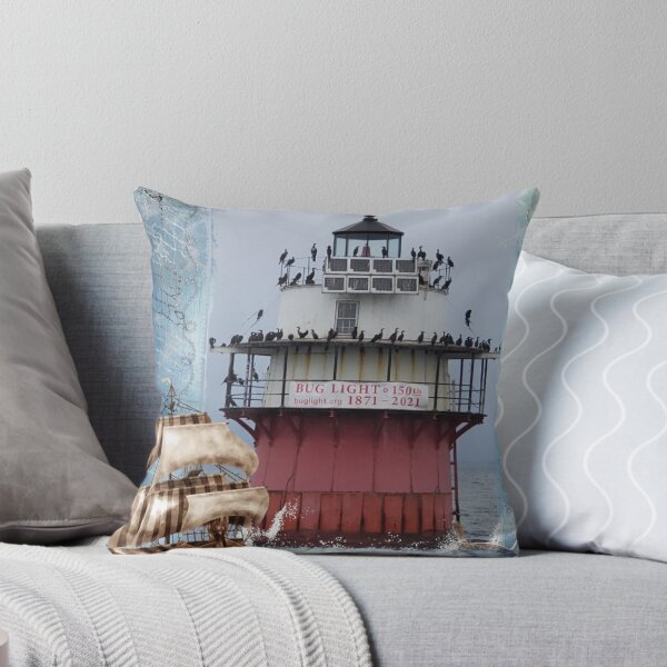 Item preview, Duxbury Pier Bug Light Lighthouse - Massachusetts designed and sold by CapeCodGiftShop.