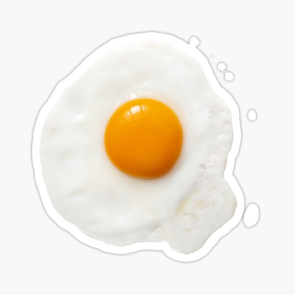 Blue egg Sticker
