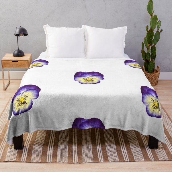 Item preview, Purple & yellow pansy designed and sold by hashbrown10.