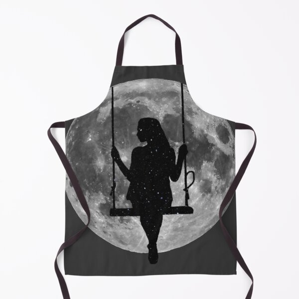 Item preview, Swinging on the Moon ORIGINAL by SillyFun.redbubble.com designed and sold by SillyFun.