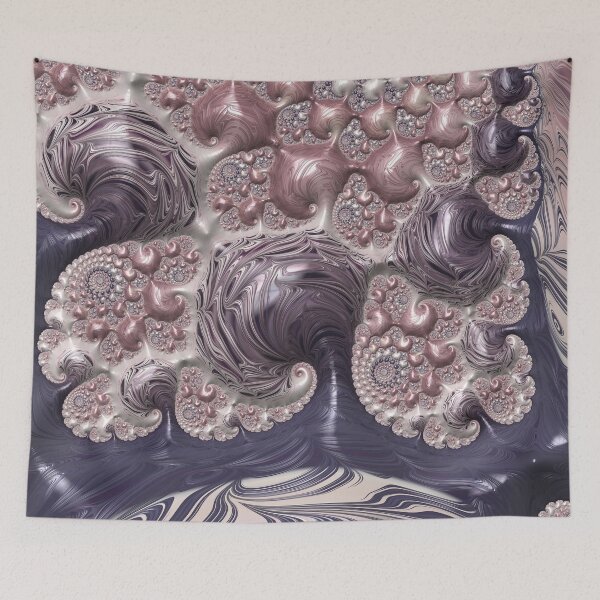 Item preview, Mauve and Pink Fractal Eighteen designed and sold by Elisabeth Lucas.