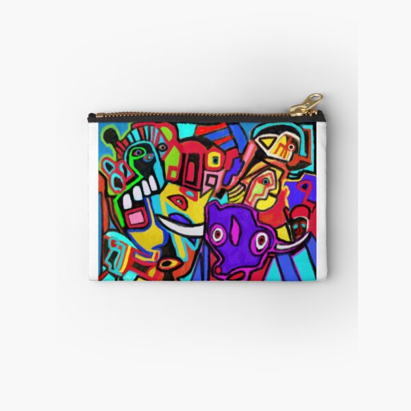Item preview,  Gave a Afro Pick to a Warrior Multicolored digital art vibrant abstract design tribal design abstract fan art adorer designed and sold by jjaeger3667.