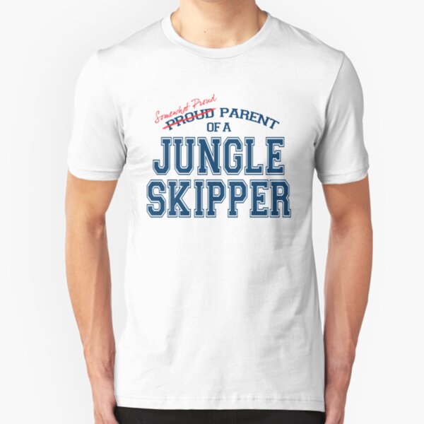 Somewhat Proud Parent of a Jungle Skipper Slim Fit T-Shirt