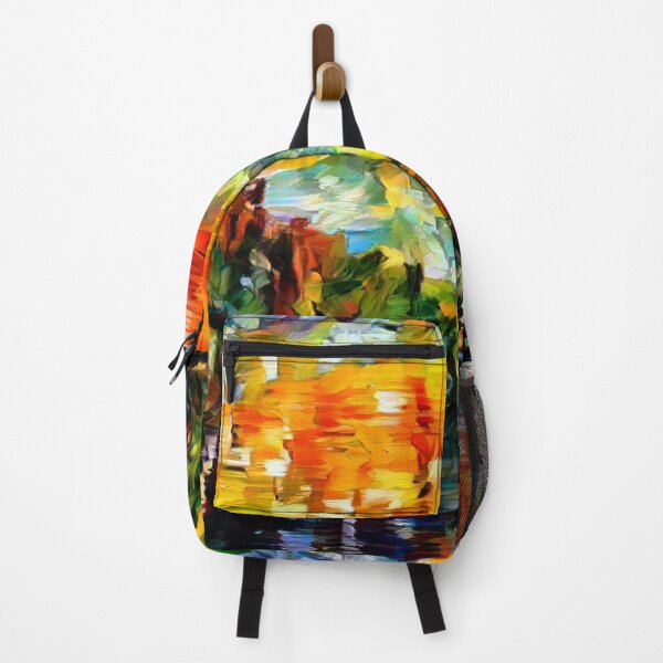 Item preview, Crowded people circling the bonfire near the mountain like abstract designed and sold by Bekindtome.