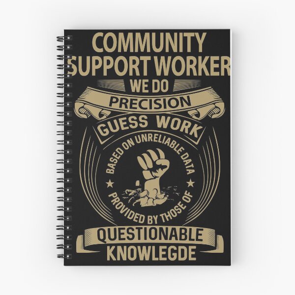 Item preview, Community Support Worker T Shirt - We Do Precision Job Gift Item Tee designed and sold by paneczkopat.