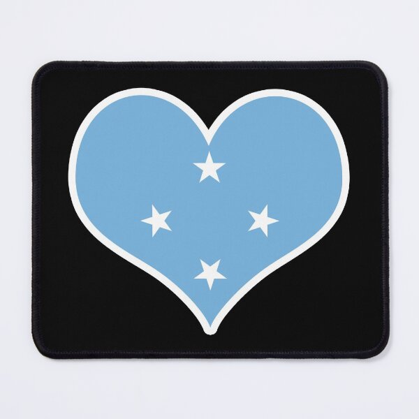 Item preview, Micronesia Flag Heart designed and sold by PKHalford.
