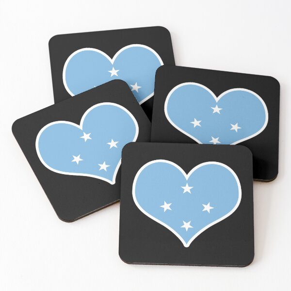 Item preview, Micronesia Flag Heart designed and sold by PKHalford.