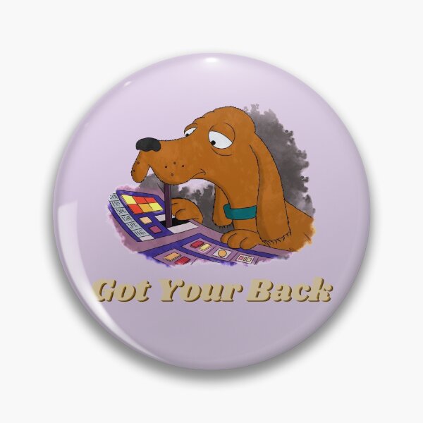 Item preview, Got Your Back (Full Colour Version) designed and sold by HappyAnimalArt.