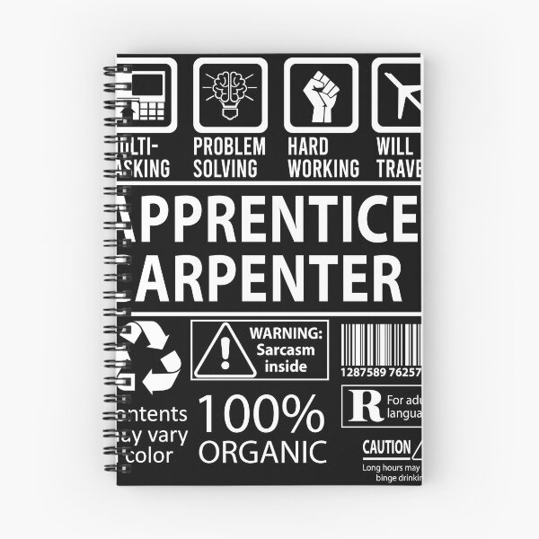 Item preview, Apprentice Carpenter T Shirt - MultiTasking Certified Job Gift Item Tee designed and sold by sabinacsnm.