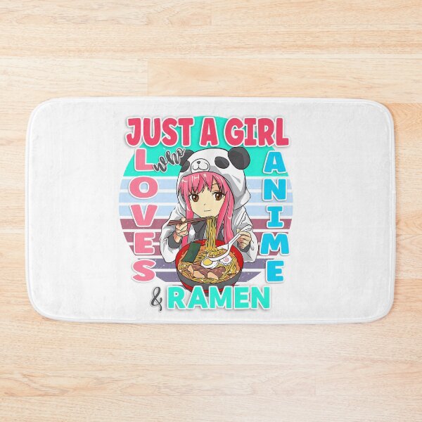 Item preview, Just a girl who loves Anime and Ramen designed and sold by Khalu.