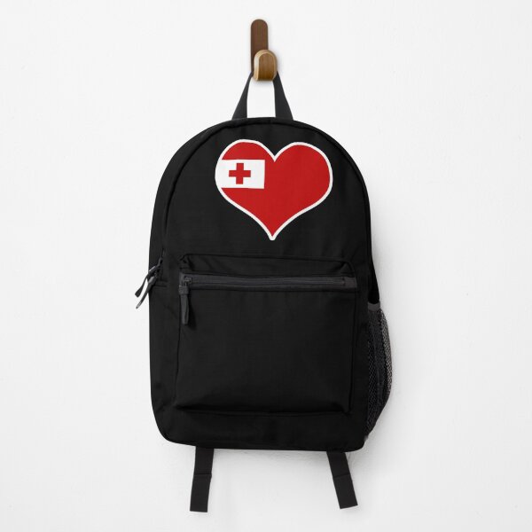 Item preview, Tonga Flag Heart designed and sold by PKHalford.