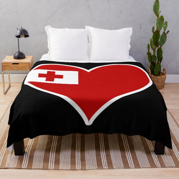 Item preview, Tonga Flag Heart designed and sold by PKHalford.