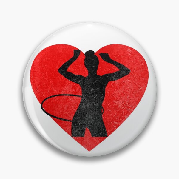 Item preview, Heart Huller HulaHoop Hulagirl Hula Ladies Gift designed and sold by DerNerd.