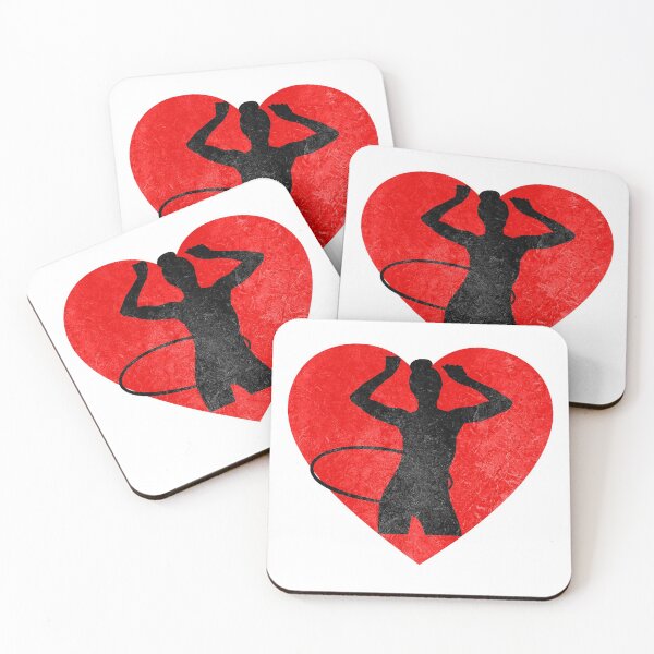 Item preview, Heart Huller HulaHoop Hulagirl Hula Ladies Gift designed and sold by DerNerd.