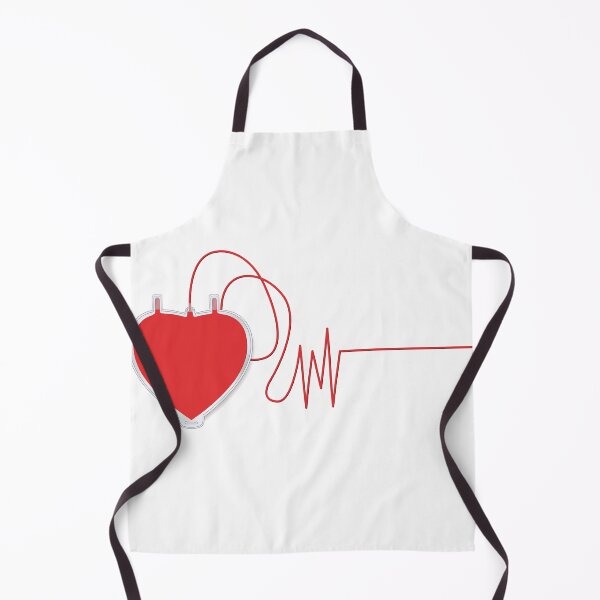 Item preview, Heart Beating Red Heart shape  designed and sold by MediTees.