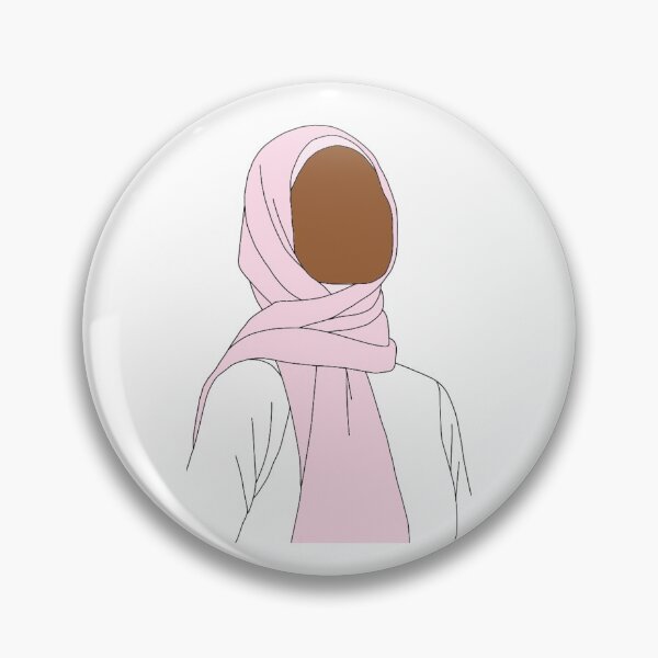 Item preview, Girl in Pink Hijab designed and sold by The Hijabi Artist.