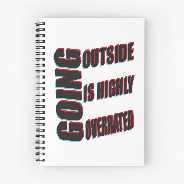 Item preview, Going Outside Is Highly Overrated designed and sold by MqHStore.