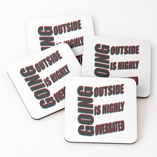 Item preview, Going Outside Is Highly Overrated designed and sold by MqHStore.