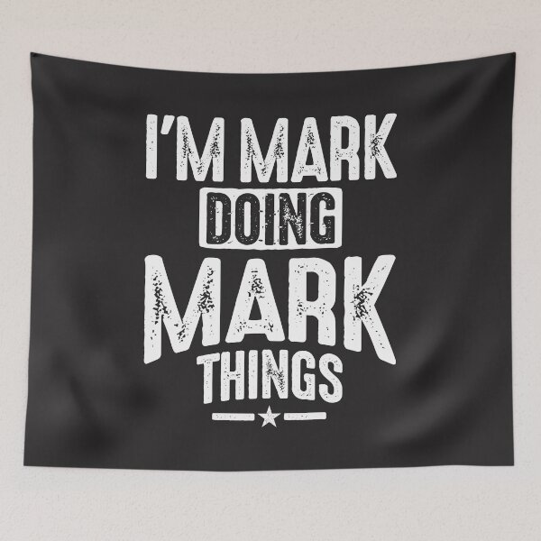 Item preview, Mens Funny Personalized Name Mark  designed and sold by cidolopez.