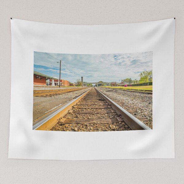 Item preview, Parallel Railroad Tracks designed and sold by GestaltImagery.