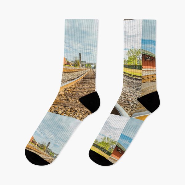 Item preview, Parallel Railroad Tracks designed and sold by GestaltImagery.