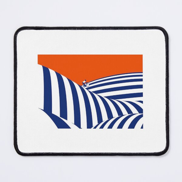 Item preview, Cycling through town (abstract) designed and sold by nikkyds05.