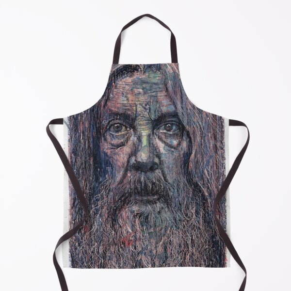 Item preview, Alan Moore - Hand Drawn Oil and Ink Portrait designed and sold by HRHildebrand.