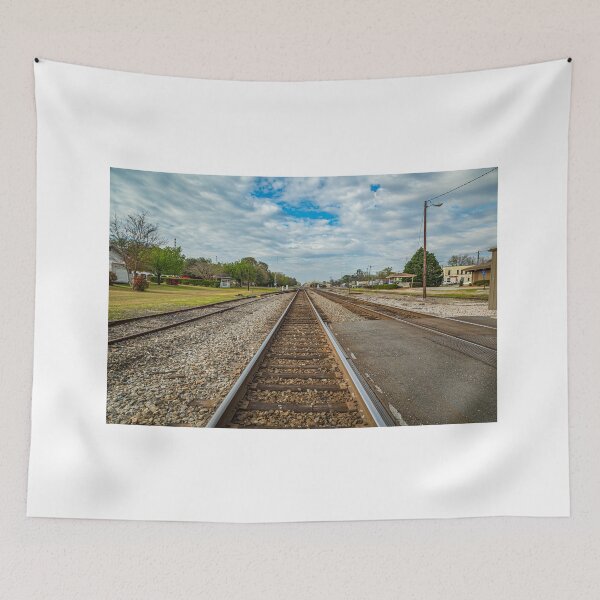 Item preview, Parallel Railroad Tracks designed and sold by GestaltImagery.
