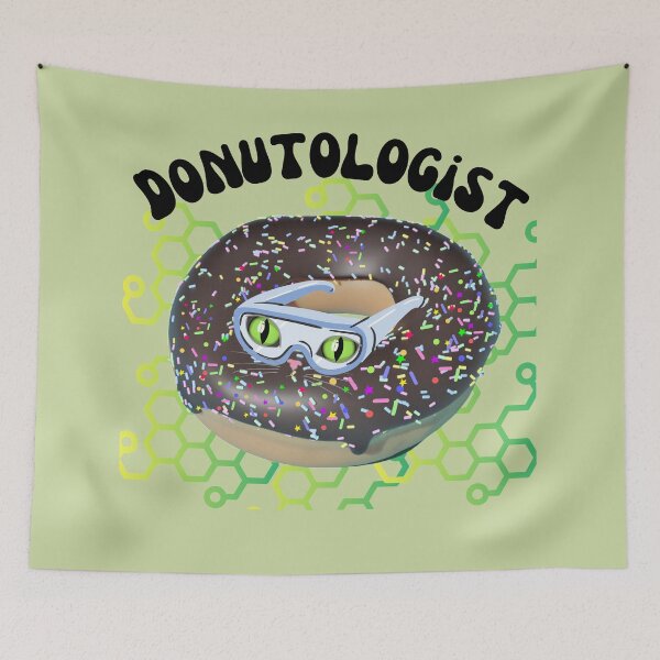 Item preview,  Donut scientist. Donutologist - funny donuts designed and sold by BronikowskiART.