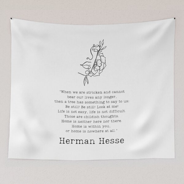 Item preview, "Home is within you" - Herman Hesse designed and sold by BookberryGarden.