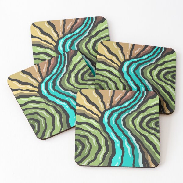 Item preview, Abstract River  designed and sold by theartlines.