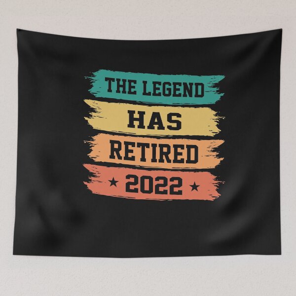 Item preview, The Legend Has Retired 2022 designed and sold by Theparticular.