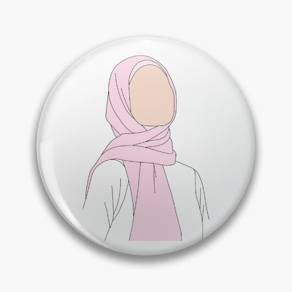 Item preview, Girl in Pink Hijab designed and sold by The Hijabi Artist.