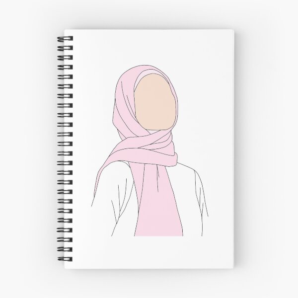 Item preview, Girl in Pink Hijab designed and sold by The Hijabi Artist.
