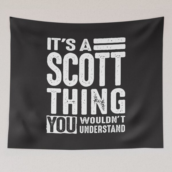 Item preview, Mens Funny Personalized Name Scott designed and sold by cidolopez.
