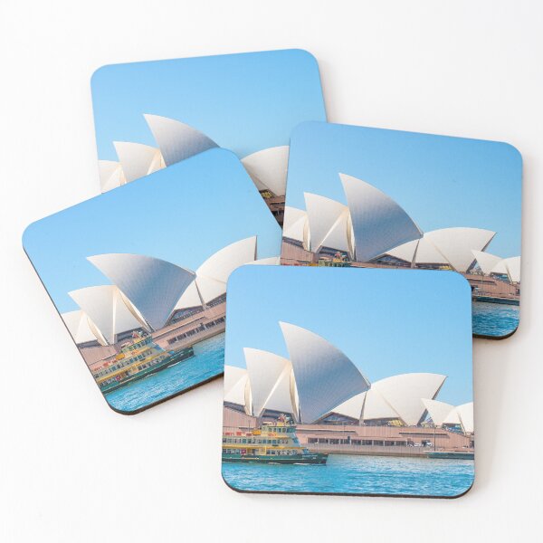 Item preview, Sydney Opera House and Sydney Ferry Blue sky designed and sold by Martin Berry Photography.