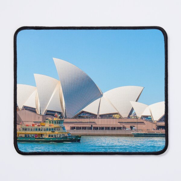 Item preview, Sydney Opera House and Sydney Ferry Blue sky designed and sold by Martin Berry Photography.
