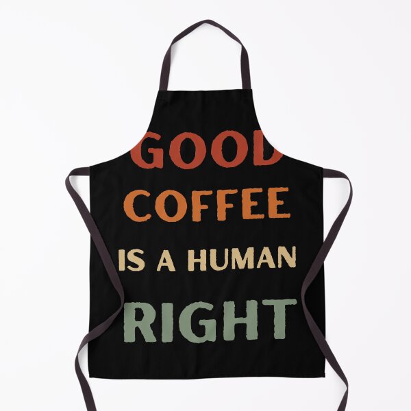 Item preview, Good Coffee Is A Human Right - Funny Quote for coffee lovers designed and sold by Diferenty Shop ⭐⭐⭐⭐⭐.