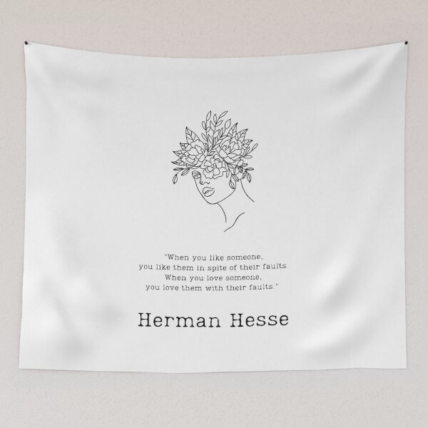 Item preview, "When you love someone" - Herman Hesse designed and sold by BookberryGarden.