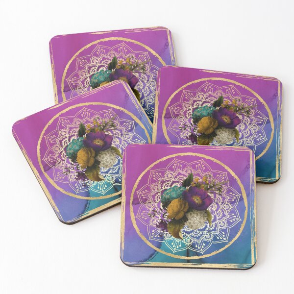 Item preview, Floral Mandala designed and sold by ThatMandalaShop.
